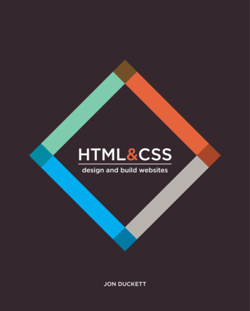 HTML&CSS - C805362.r62.cf2.rackcdn 