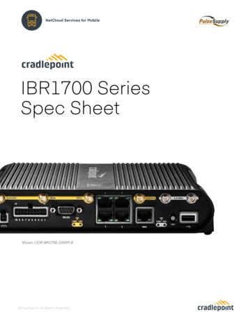IBR1700 Series Spec Sheet