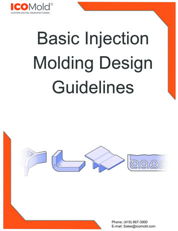 Basic Injection Molding Design Guidelines
