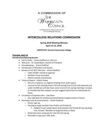 INTERCOLLEGE RELATIONS COMMISSION - Wa-council 