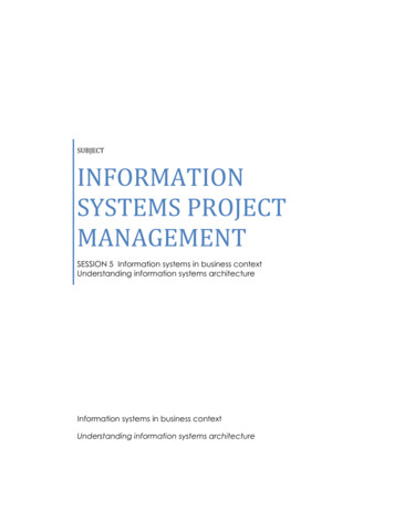 Information Systems Project Management - Aiu