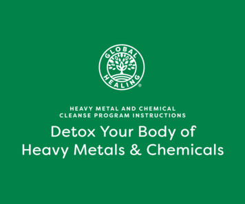 HEAVY METAL AND CHEMICAL CLEANSE PROGRAM 