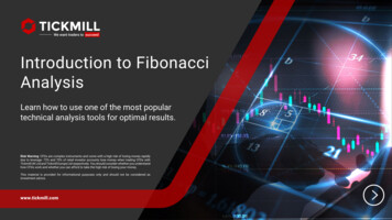 Introduction To Fibonacci Analysis