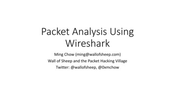 Packet Analysis Using Wireshark - GitHub Pages