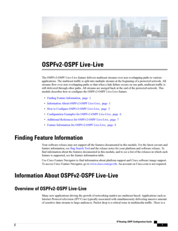 OSPFv2-OSPF Live-Live - Cisco