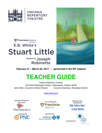IRT Teacher Guide For Stuart Little