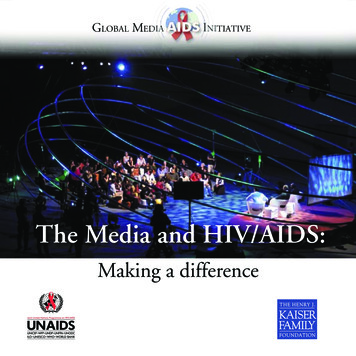 The Media And HIV/AIDS