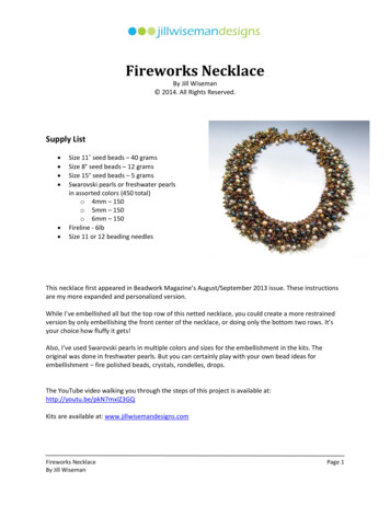 Fireworks Necklace - Jill Wiseman Designs