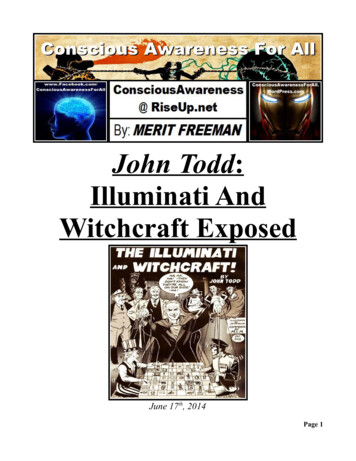 John Todd [Illuminati And Witchcraft Exposed] - GodsTruthWar