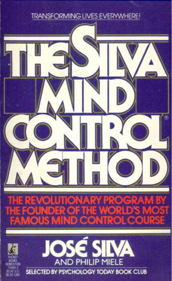 Books By Jose Silva Published By POCKET . - Internet Archive