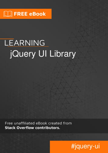 JQuery UI Library - Riptutorial 