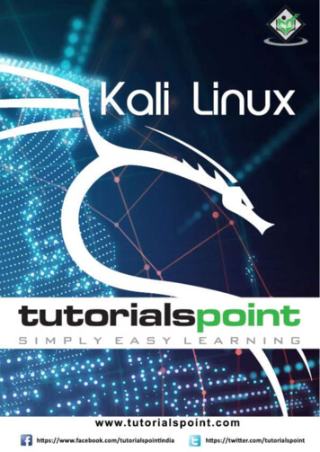 Kali Linux Tutorial - RxJS, Ggplot2, Python Data .