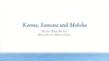 Karma, Samsara And Moksha (w) - GitHub Pages