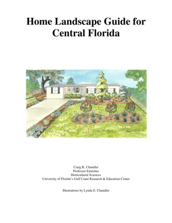 Home Landscape Guide For Central Florida