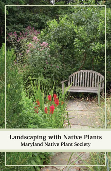 Landscaping With Native Plants - Mdflora 