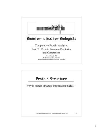 Bioinformatics For Biologists - Barc.wi.mit.edu