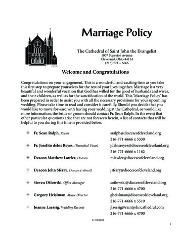 Marriage Policy - D2y1pz2y630308.cloudfront 