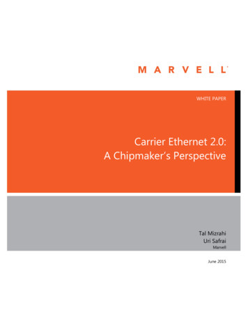 Carrier Ethernet 2.0: A Chipmaker's Perspective