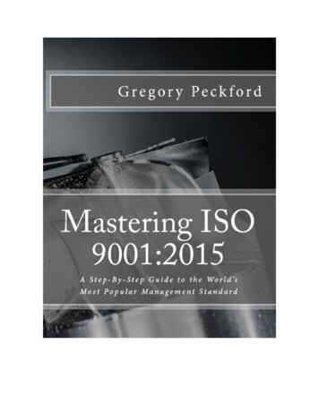 Mastering ISO 9001:2015 - WordPress 