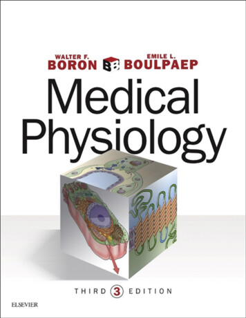Medical Physiology - Booksca.ca