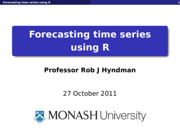 Forecasting Time Series Using R - Rob J. Hyndman