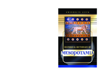 MESOPOTAMIA Mesopotamia: The Invention