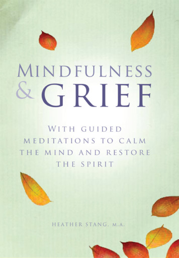 Mindfulness & Grief: Sample Excerpt