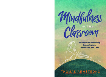 Mindfulness In The Classroom Sample Chapters - ASCD
