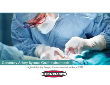 Coronary Artery Bypass Graft Instruments