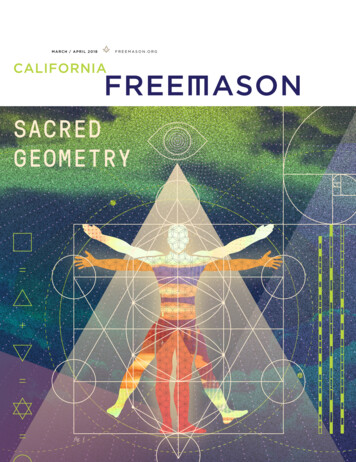 SACRED GEOMETRY - California Freemason