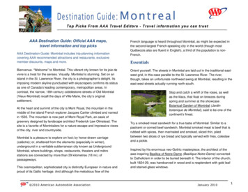 Montreal Travel Guide - American Automobile Association