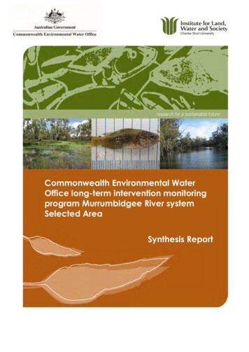 Commonwealth Environmental Water Office Long-term Intervention .