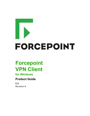 Forcepoint VPN Client