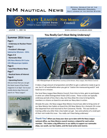 Nautical News - Navy League