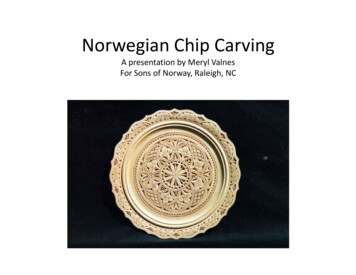 Norwegian Chip Carving - Northcarolinavikings 