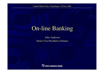 On-line Banking - Danskebank 