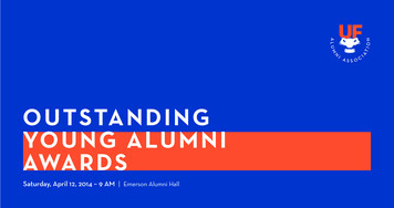 Outstanding Young Alumni Awards
