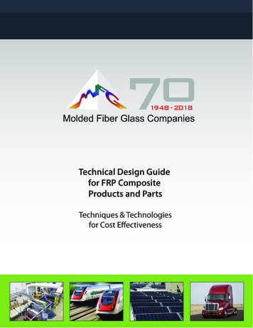 Technical Design Guide For FRP Composite Products And Parts