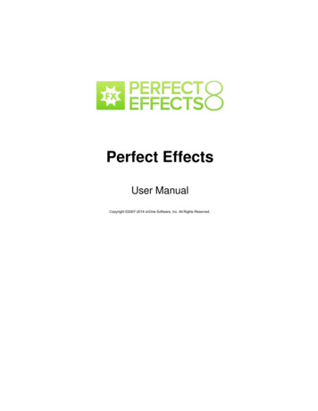 Perfect Effects - Files.ononesoftware 