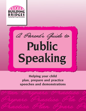 A Parent’s Guide To Public Speaking