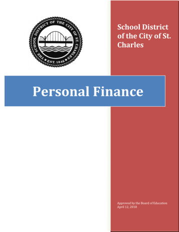 Personal Finance - Schoolwires