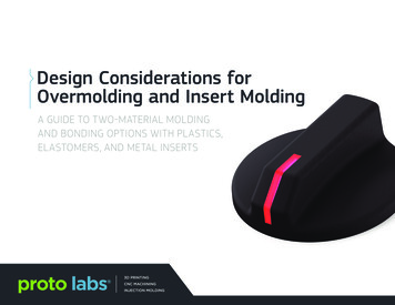 Design Considerations For Overmolding And Insert Molding