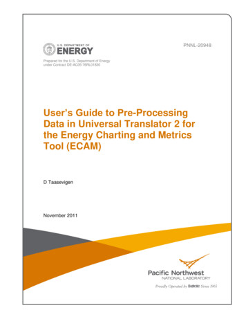 User’s Guide To Pre-Processing Data In Universal .