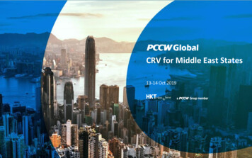 CRV For Middle East States - ICAO