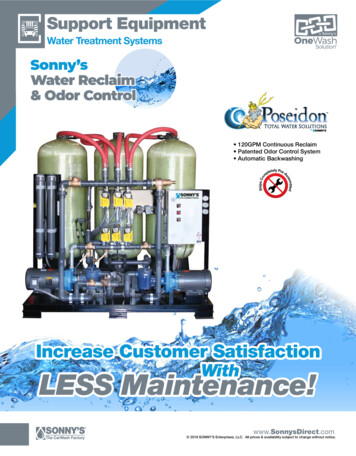 Sonny’s Water Reclaim & Odor Control