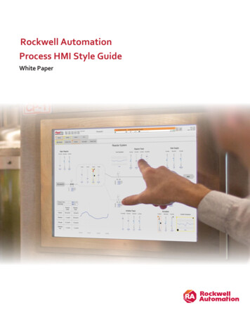 Rockwell Automation Process HMI Style Guide