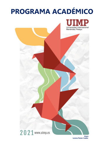 Programa Académico - Uimp