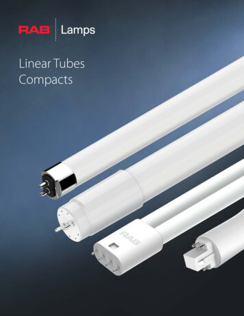 Linear Tubes Compacts - RAB Lighting