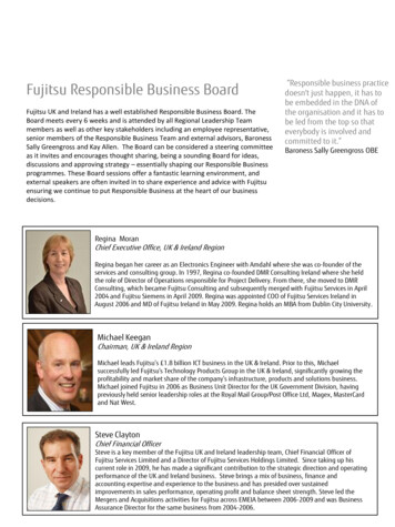 Fujitsu Responsible Business Board - Fujitsu Global