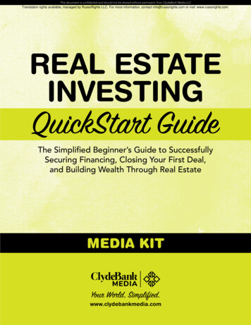 REAL ESTATE INVESTING - Russorights 